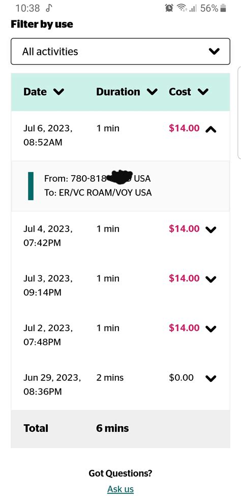 koodo roaming charges